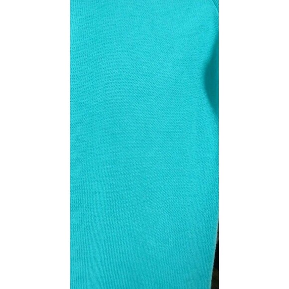 Talbots XL Green Silk Tie Neck Sweater Old Money Coastal Grandma Preppy - Picture 6 of 8